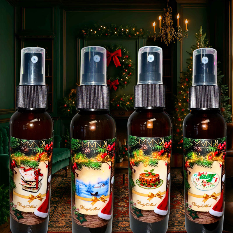 4 Holiday Body Mists Bundle